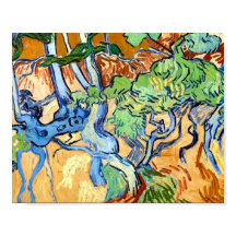 Boom Roots (1890) Vincent Van Gogh botanical Art