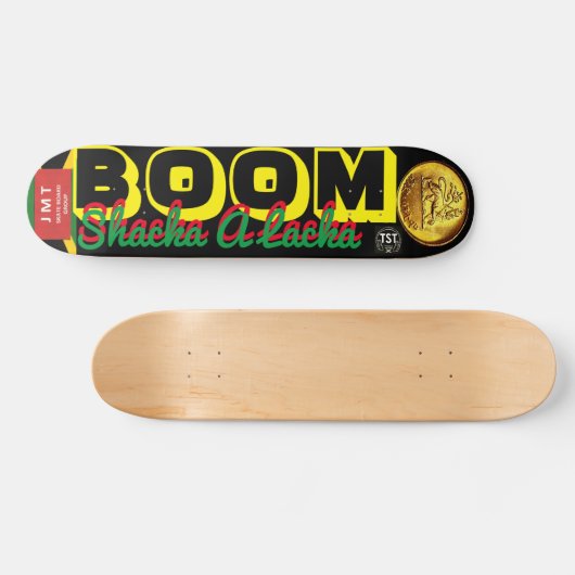 BOOM SHACK A LACKA 7 3/4" Skateboard Deck (Horz)