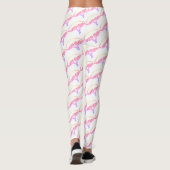 Boom, Socotra Dragon Tree Tekening Leggings (Achterkant)