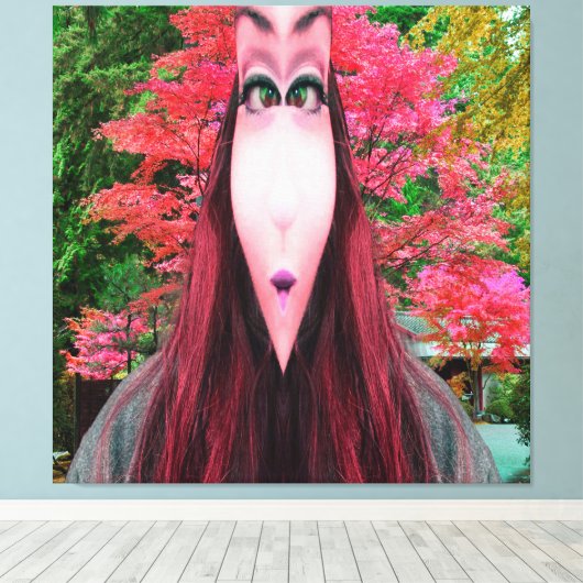 Boom Spirit Canvas Afdruk (Insitu (Houten vloer))