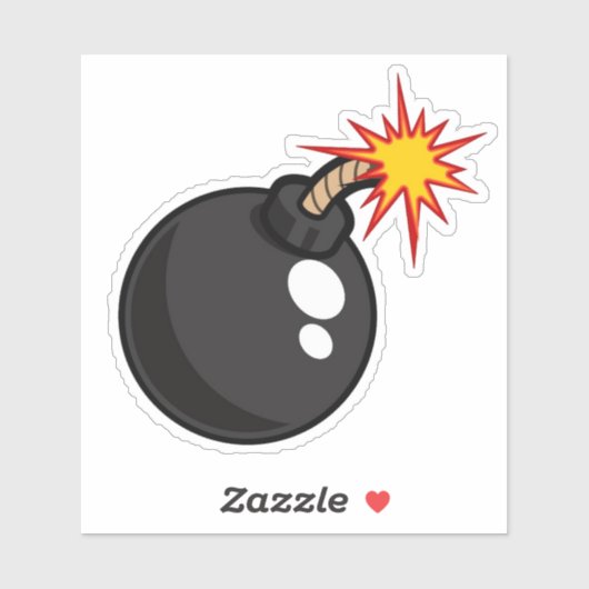 Boom ! Sticker pour bombe à dessin (Feuille)