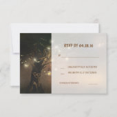 boom string lichten metselaar potten bruiloft RSVP (Voorkant)