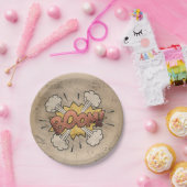 BOOM! stripboek Steampunk Pop Papieren Bordje (Feest)