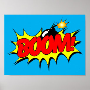 Boom - stripbord / Poster