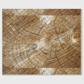 Boom Stump Cadeaupapier (Vlak)