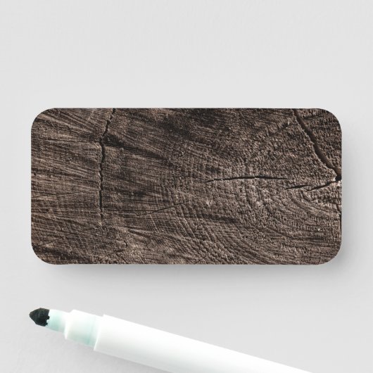 Boom Stump Naamplaatje (In situ)