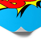 Boom - Symbole comique / Poster (Coin)