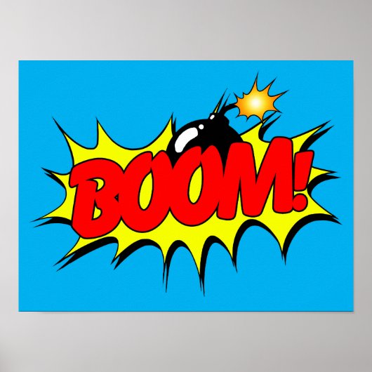 Boom - Symbole comique / Poster (Devant)