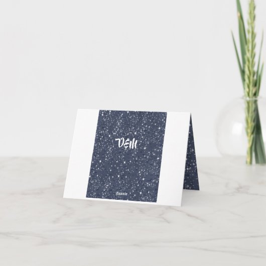 Boom Twinkle-verlichting bedankt dat je kaarten no (Achterkant)