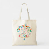 Boom van de Autisme Bewustmakingsmaand Puzzle ASD Tote Bag (Achterkant)