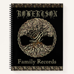 Boom van de Kijk Familie Records 3 Ring Bi Notitieboek