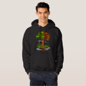 Boom van de levenscyclus Zen Meditation Hoodie (Voorkant volledig)