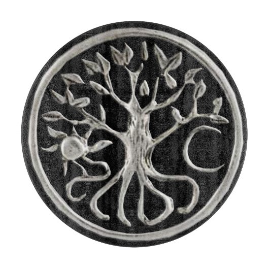 Boom van de levensverzekeraar snijplank (Voorkant)