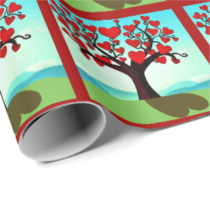 Boom van de liefde - boom van de liefde cadeaupapier