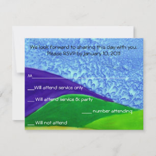 Boom van de Life-antwoordkaart RSVP Kaartje