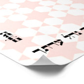 Boom van de Sefirot met Ana b'Koach Poster (Hoek)