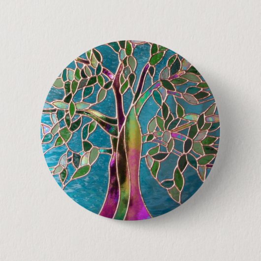 Boom van de sluispennen ronde button 5,7 cm (Voorkant)