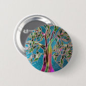 Boom van de sluispennen ronde button 5,7 cm (Voorkant /achterkant)
