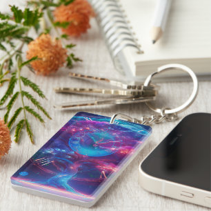 Boom van de tijd sleutelhanger