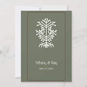 Boom van de Uitnodiging van de Weddenschap van het