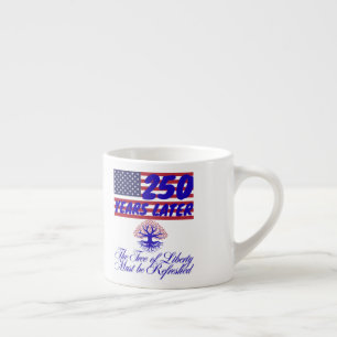 Boom van de vrijheid espresso mok