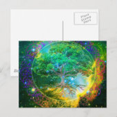 Boom van de Wellness van het Leven Briefkaart (Voorkant / Achterkant)