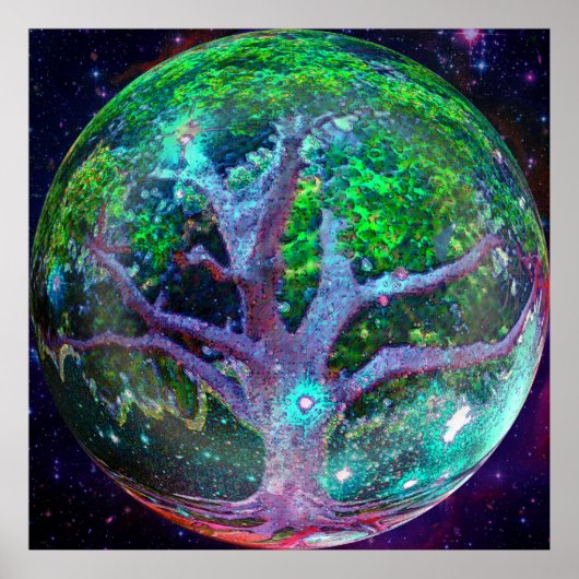 Boom van de Wellness van het Leven Poster (Voorkant)