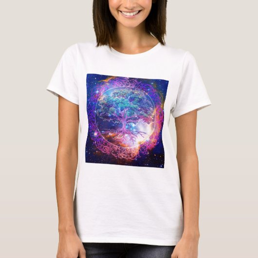 Boom van de Wellness van het Leven T-shirt (Voorkant)