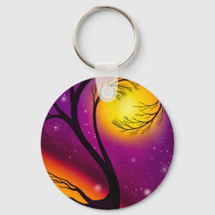 Boom van de ziel sleutelhanger