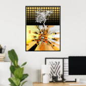 Boom van goud poster (Thuiskantoor)