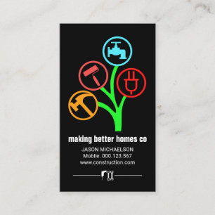 Boom van Handyman Tools Visitekaartje