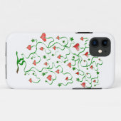 Boom van harten met bladeren Case-Mate iPhone case (Achterkant (horizontaal))