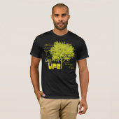 Boom van het Christelijke Schrift van het Leven T- T-shirt (Voorkant volledig)