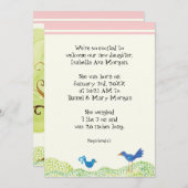 Boom van het leven, aankondiging van de geboorte v (Voorkant / Achterkant)