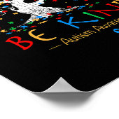 Boom van het leven Autisme Bewustmakingsmaand Puzz Poster (Hoek)