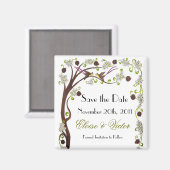 Boom van het leven Bewaar de Datummagneet (v) Magneet (Voorkant / Achterkant)