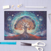 Boom van het Leven, Etherische Liefde ontmoet Natu Tissuepapier (Craft)