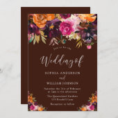 Boom van het leven: het herfst van de Bourgogne Kaart (Voorkant / Achterkant)