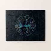 Boom van het leven Marmer en Gold Legpuzzel (Horizontaal)