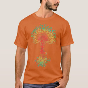 Boom van het leven met Woman Yoga T-shirt Chakra H