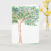 Boom van het leven Notecards Kaart (Gele Bloem)