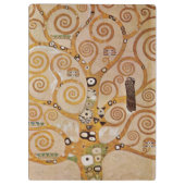 Boom van het leven van Gustav Klimt, gestileerde A Klembord (Achterkant)