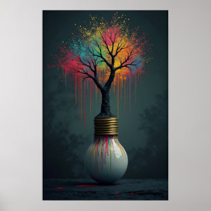 Boom van ideeën poster