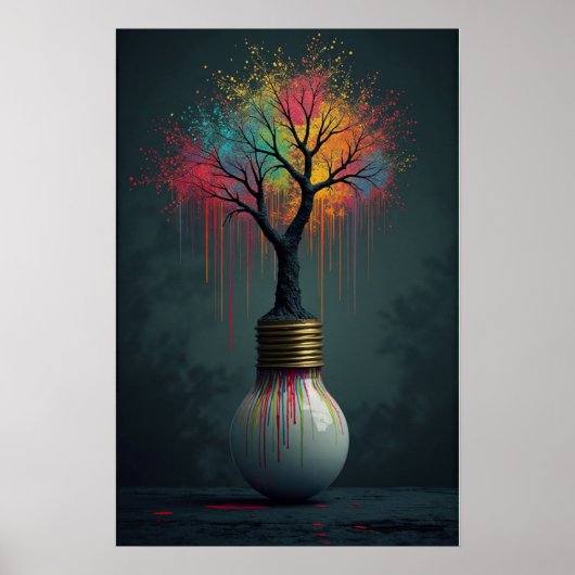 Boom van ideeën poster (Voorkant)