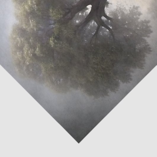 Boom van Kennis Boek Decoupage Tissuepapier (Detail)