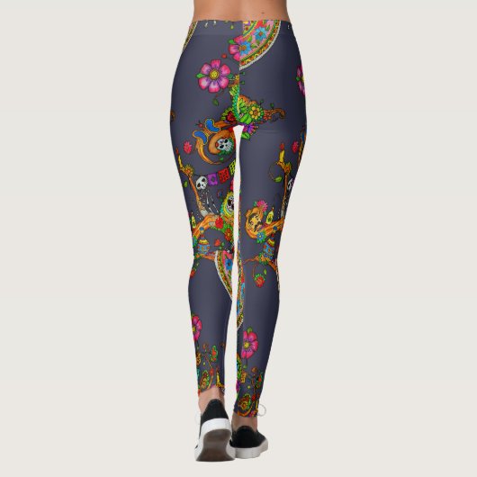 Boom van Leggings van het Ontwerp van het Dode Tat (Achterkant)