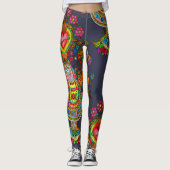 Boom van Leggings van het Ontwerp van het Dode Tat (Voorkant)