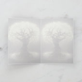 Boom van Licht Sereniteit Groetkaart/Notitiekaart Kaart (Binnen)