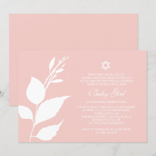 Boom van Life Baby Girl Noite, Roze Kaart