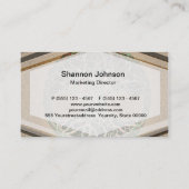 Boom van Life Brown Visitekaartje (Achterkant)